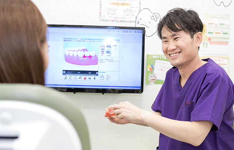 カウンセリング・お口のチェック